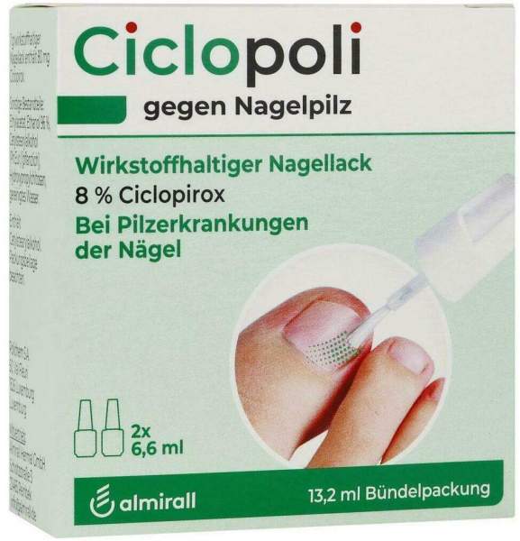Ciclopoli Gegen Nagelpilz Wirkstoffhalt.Nagellack