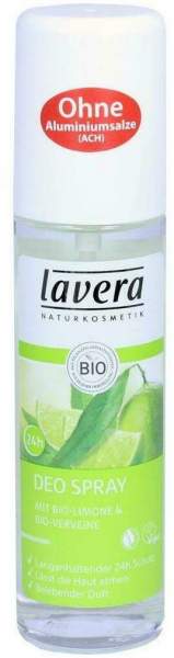 Lavera Deo Spray Bio Limone und Bio Verveine 75 ml Spray