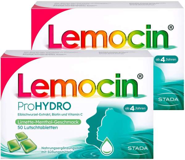 Lemocin ProHydro 2 x 50 Lutschtabletten