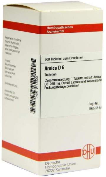 Arnica D6 200 Tabletten