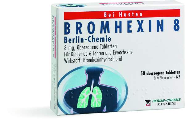 Bromhexin 8 Berlin Chemie 50 Dragees