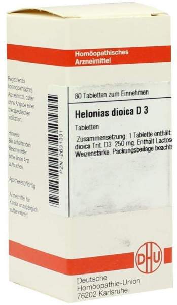 Helonias Dioica D 3 Tabletten