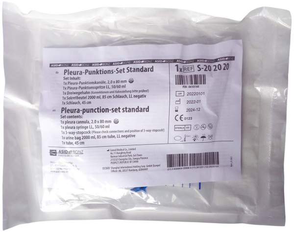 Pleura Punktionsset Standard Steril 1 Stk
