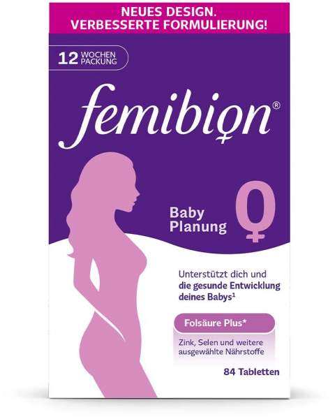 Femibion 0 Babyplanung 84 Tabletten
