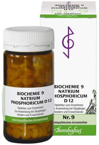 Biochemie 9 Natrium Phosphoricum D12 200 Tabletten