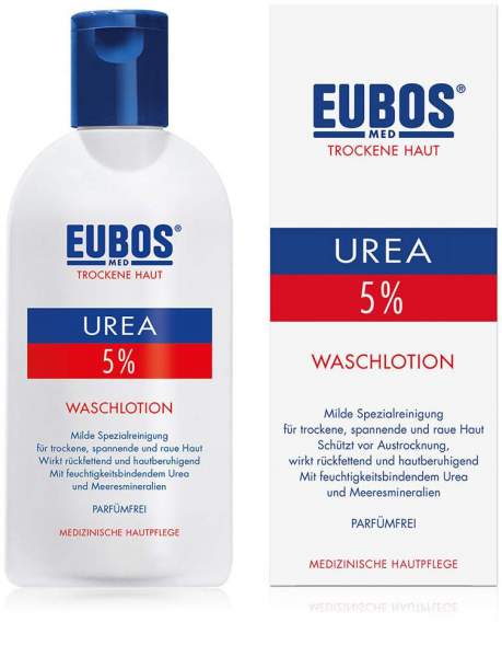 Eubos Trockene Haut Urea 5% 200 ml Waschlotion