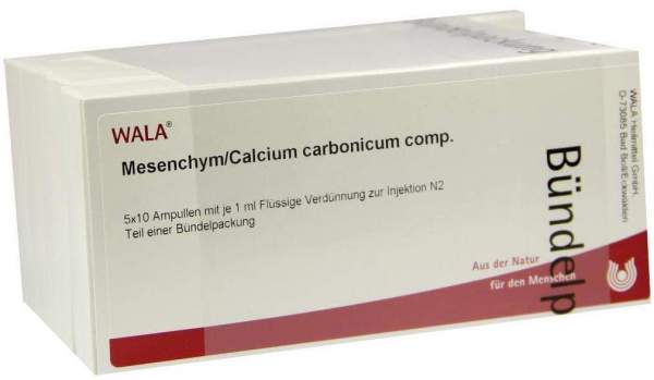 Wala Mesenchym Calcium Carbonicum Comp 50 X 1ml Ampullen