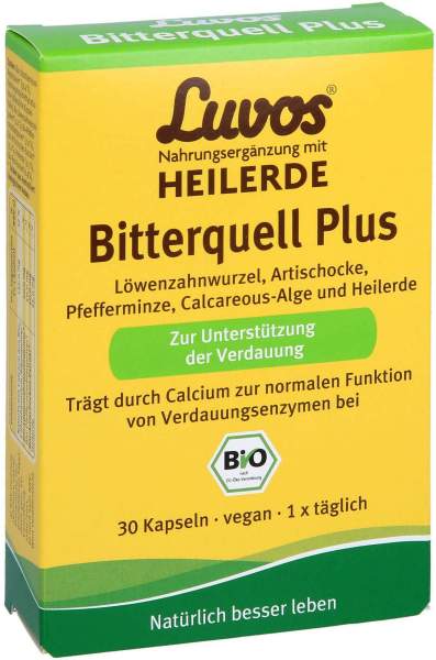 Luvos Heilerde Bio Bitterquell Plus 30 Kapseln
