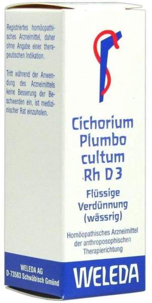Weleda Cichorium Plumbo Cultum Rh D3 20 ml Dilution