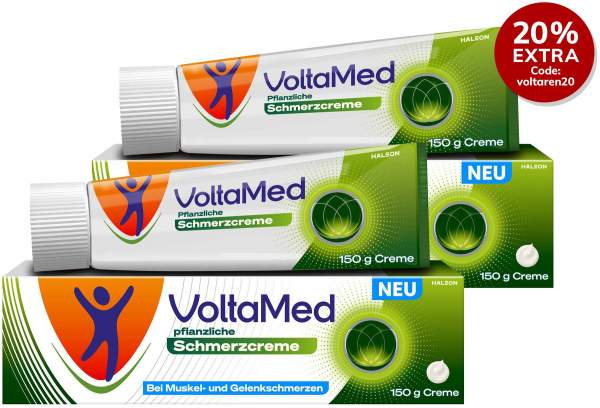 VoltaMed pflanzliche Schmerzcreme 2 x 150 g
