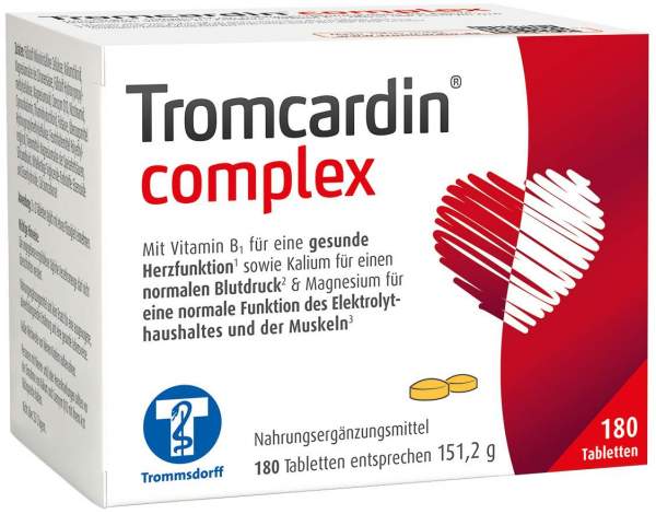 Tromcardin complex 180 Tabletten