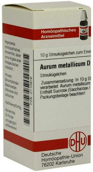 Dhu Aurum Metallicum D30 Globuli