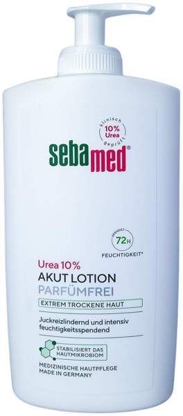 SEBAMED Akut Lotion Urea 10% parfümfrei
