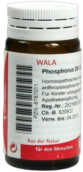 Phosphorus D 8 Globuli