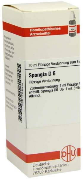 DHU Spongia D6 20 ml Dilution