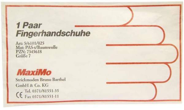 Handschuhe Pas Aus Baumwolle Gr. 7 Damen 2 Handschuhe