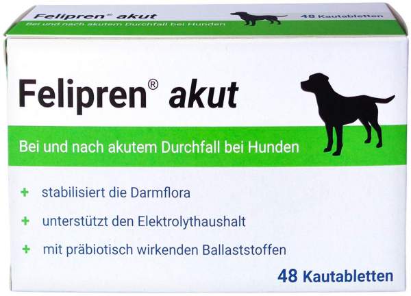 Felipren Akut Kautabl.Bei U.Nach Durchfall F.Hunde