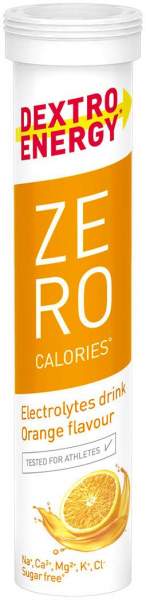 Dextro Energy Zero Calories Orange 20 Brausetabletten
