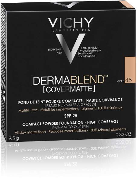 Vichy Dermablend Covermatte Puder 25 - Nude 9.5 g