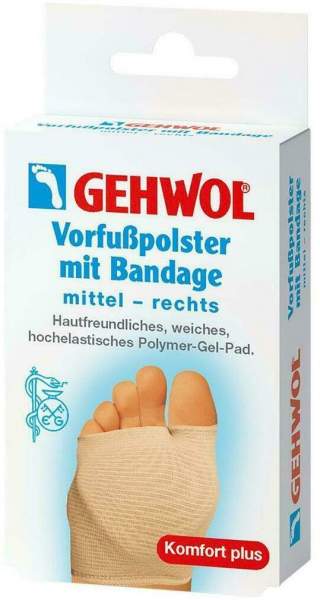 Gehwol Vorfußpolster Mit Bandage Rechts Mittel 1 Stück