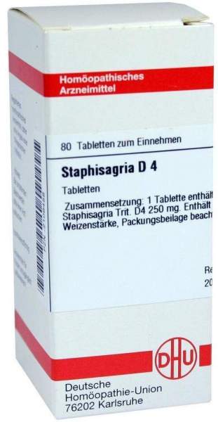 Staphisagria D 4 Tabletten