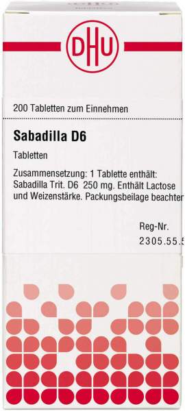 Sabadilla D 6 200 Tabletten