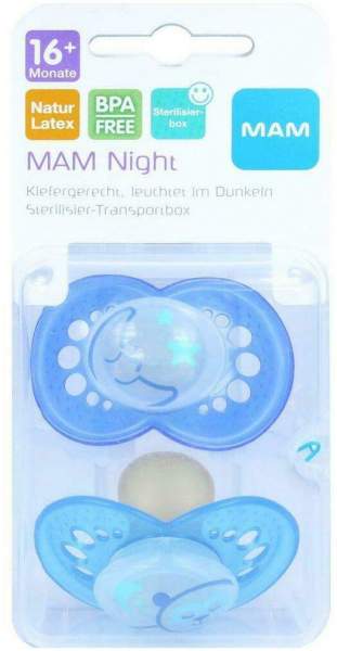 Mam Night Latex 16+ 2 Stück