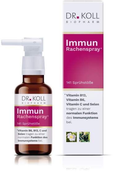 Immun Rachenspray Dr.Koll Gemmo Komplex Vit.B6 B12 20ml Spray