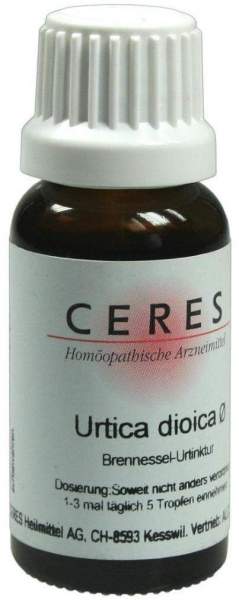 Ceres Urtica Dioica Urtinktur 20 ml Tropfen