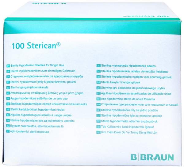 Sterican Einmalkanüle 21 G 40 mm 100 Kanülen