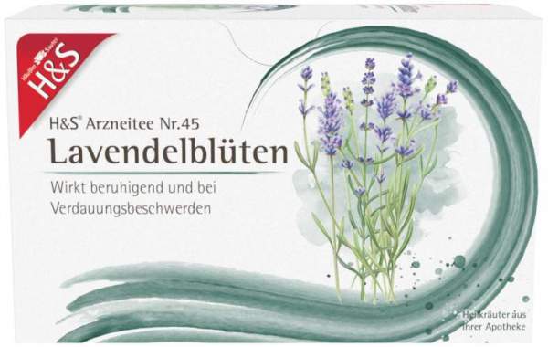 H&amp;S Lavendelblüten 20 Filterbeutel