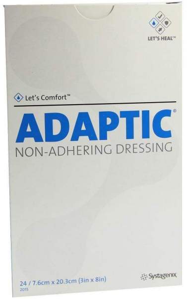 Adaptic 7,6x20,3cm 2015 Feuchte Wundauflage