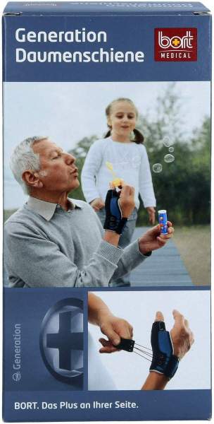 Bort Generation Daumenschiene Links M Blau 1 Stück
