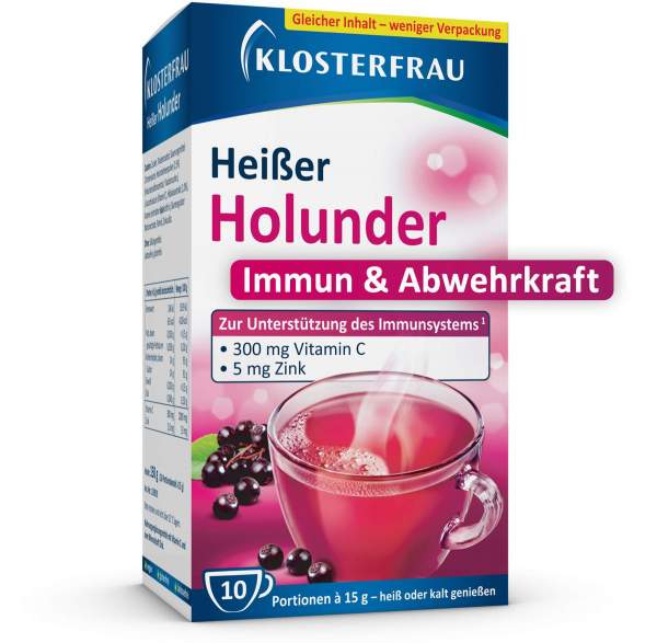 Klosterfrau Broncholind Heißer Holunder Granulat