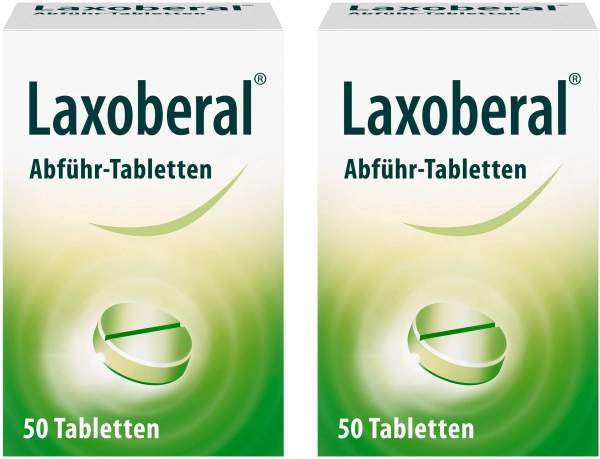 Laxoberal Abführ-Tabletten 2 x 50 Stück
