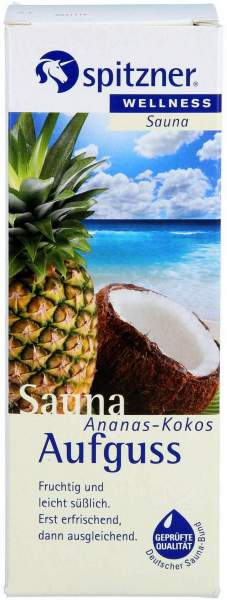 Spitzner Saunaaufguss Ananas-Kokos Wellness 190 ml