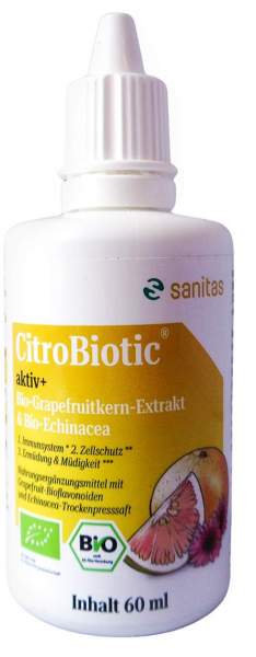 Citrobiotic Aktiv+ Grapefruitkernextrakt Bio Lsg.