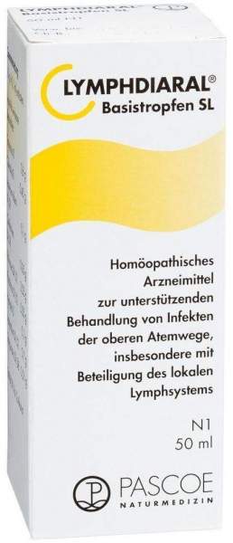 Lymphdiaral 50 ml Basistropfen Sl