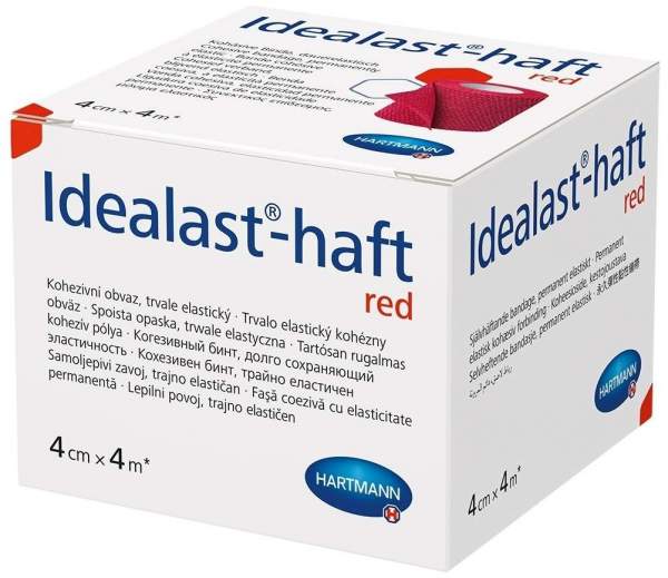 Idealast-Haft Color Binde 4 Cmx4 M Rot