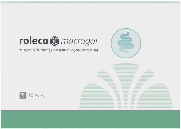 Roleca Macrogol Plv.Z.Her.E.Lsg.Z.Einnehmen 10 Stück