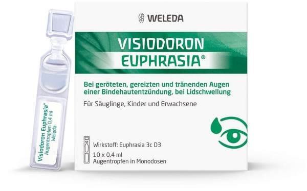 Weleda Visiodoron Euphrasia Augentropfen 10 x 0,4 ml