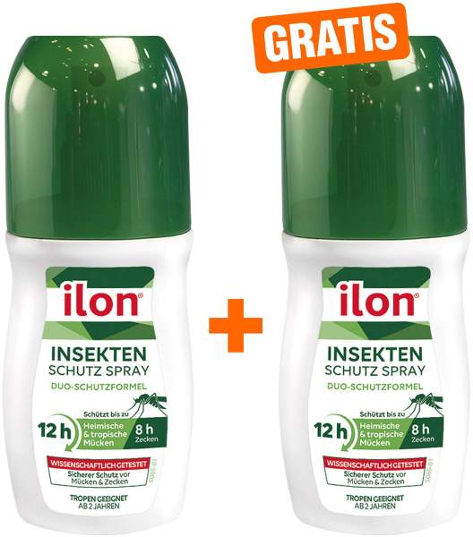 Ilon Insektenschutzspray 100 ml + gratis 100 ml