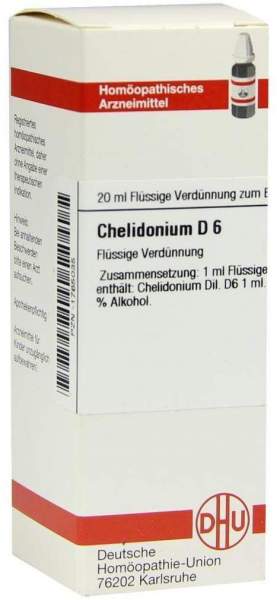 DHU Chelidonium D6 20 ml Dilution