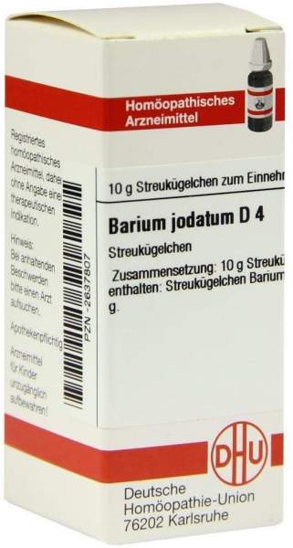Barium Jodatum D 4 Globuli
