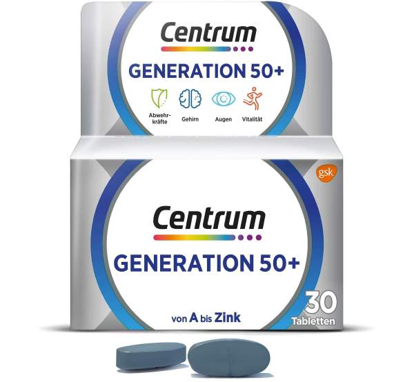 Centrum Generation 50+ 30 Tabletten