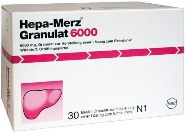 Hepa Merz Granulat 6000 30 Stück