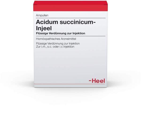 Acidum Succinicum Injeel 10 Ampullen