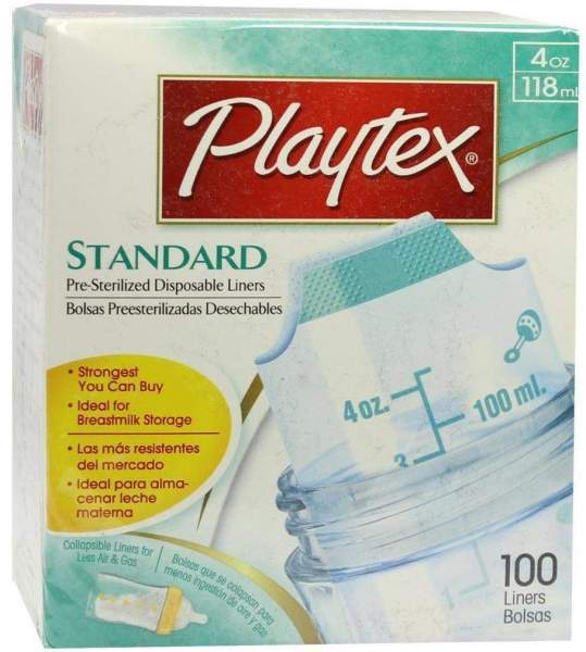 Playtex Einwegbeutel 120 118 ml