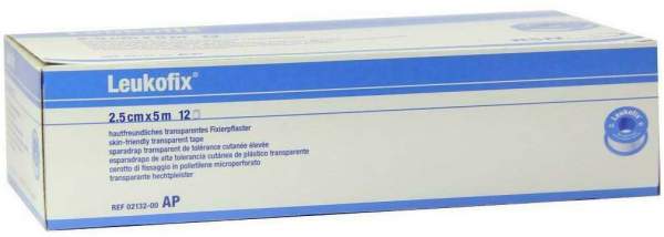 Leukofix 5 M X 2,5 cm 2132 12 Verbandpflaster