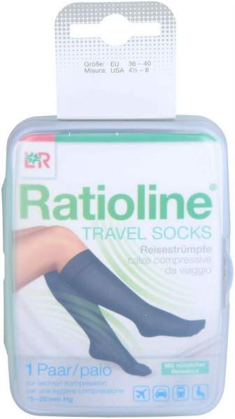 Ratioline Travel Socks Gr.36 - 40 2 Stk